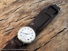 Load image into Gallery viewer, Longines WWI Era Porcelain Dial Roman Numerals, Manual, 34mm