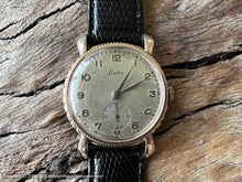 Load image into Gallery viewer, Eska Creamy Dial in a 'Bottle Cap" Style Case with Decorative Teardrop Lugs, Manual, 36mm