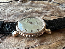 Load image into Gallery viewer, Eska Creamy Dial in a 'Bottle Cap" Style Case with Decorative Teardrop Lugs, Manual, 36mm
