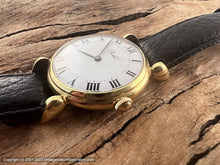 Load image into Gallery viewer, Protil (Ollech & Wajs) NOS with Black Roman Numerals on a Stunning White Porcelain-Like Dial, Manual, 30.5mm