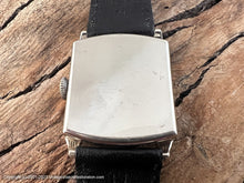 Load image into Gallery viewer, Winton Steel Dial with Amber Lumed Number, Rectangular Case, Manual, 26x36mm