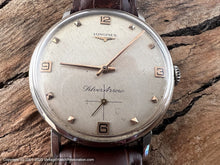Load image into Gallery viewer, Longines 'Silver Arrow' Near Gem, Manual, Large 35mm