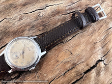 Load image into Gallery viewer, Elgin 'Sportsman' Soft Aged Patina Dial, Made in France, Manual, 34mm