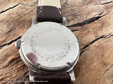 Load image into Gallery viewer, Elgin 'Sportsman' Soft Aged Patina Dial, Made in France, Manual, 34mm