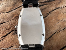 Load image into Gallery viewer, Waterman's 'York' Exploding Roman Numeral Dial in Large Oblong Case, Quartz, 30x56mm
