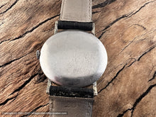 Load image into Gallery viewer, Olma 'Super' Black Dial Military Style with Golden Numbers, Manual, Large 35mm
