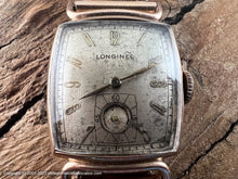 Load image into Gallery viewer, Longines All Original Small Gem with Rose Gold Forstner Adjustable Bracelet , Manual, Tank-Style 23x37mm