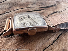 Load image into Gallery viewer, Longines All Original Small Gem with Rose Gold Forstner Adjustable Bracelet , Manual, Tank-Style 23x37mm