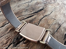 Load image into Gallery viewer, Longines All Original Small Gem with Rose Gold Forstner Adjustable Bracelet , Manual, Tank-Style 23x37mm