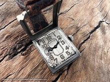 Load image into Gallery viewer, Illinois Super Large Tank-Style with Filligre Bezel Design, Manual 27x33mm