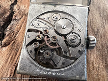 Load image into Gallery viewer, Illinois Super Large Tank-Style with Filligre Bezel Design, Manual 27x33mm