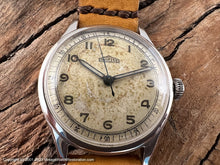 Load image into Gallery viewer, Angelus Military Style with Magnificent Parchment Patina Dial, Two Tone, Manual, 33mm