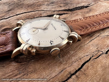 Load image into Gallery viewer, Bulova Pie-Pan Cream Dial in Knot-Design Case, Manual, 29mm