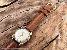 Load image into Gallery viewer, Bulova Pie-Pan Cream Dial in Knot-Design Case, Manual, 29mm