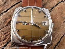Load image into Gallery viewer, Seiko 'Sea Lion' 23 Jewel Mustard Dial, Day-Date, Automatic, 35x35mm