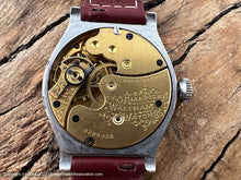 Load image into Gallery viewer, Waltham Roman Numerals on Porcelain Dial in Tonneau Case , Manual, 31x31.5mm