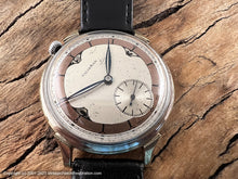 Load image into Gallery viewer, Talisman Art Deco Two Tone Pocket Watch Conversion, Manual, 47mm