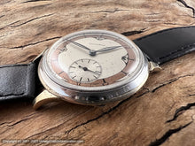 Load image into Gallery viewer, Talisman Art Deco Two Tone Pocket Watch Conversion, Manual, 47mm