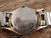 Load image into Gallery viewer, Benrus 3-Star Warm Chestnut Patina Dial, Automatic, 33mm
