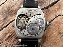 Load image into Gallery viewer, Elgin Large Rectangular Dial in Decorative Design Case, Manual, 31x33mm