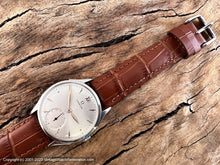 Load image into Gallery viewer, Omega Cal 28 with Silver Dial and XII at Top, Manual, 32.5 mm