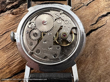 Load image into Gallery viewer, Helbros 'Invincible' Oyster Pearl Dial in NOS Condition, Manual, Large 34mm