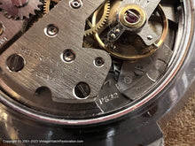 Load image into Gallery viewer, Helbros 'Invincible' Oyster Pearl Dial in NOS Condition, Manual, Large 34mm
