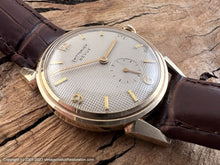 Load image into Gallery viewer, Wittnauer 'Revue" Guilloche Dial in a 14K Gold Case, Manual, 33.5mm