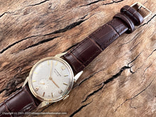 Load image into Gallery viewer, Wittnauer 'Revue" Guilloche Dial in a 14K Gold Case, Manual, 33.5mm