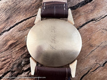 Load image into Gallery viewer, Wittnauer 'Revue" Guilloche Dial in a 14K Gold Case, Manual, 33.5mm