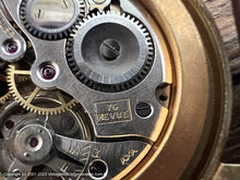 Load image into Gallery viewer, Wittnauer 'Revue" Guilloche Dial in a 14K Gold Case, Manual, 33.5mm