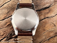 Load image into Gallery viewer, Omega c.1949 Pearl White Dial, Rose Gold Markers, in Large Case, Manual, Huge 38.5mm