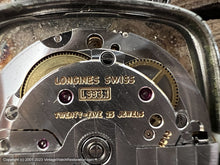 Load image into Gallery viewer, Longines Brushed Linen Dial in a Tonneau Case with Mesh Bracelet with Box, Automatic, 30x30mm