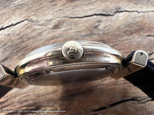 Load image into Gallery viewer, Wittnauer Black and Gold Dial with Triangular Design Hands, Manual, 34mm