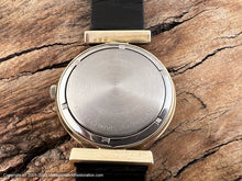 Load image into Gallery viewer, Wittnauer Black and Gold Dial with Triangular Design Hands, Manual, 34mm