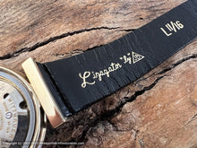 Load image into Gallery viewer, Wittnauer Black and Gold Dial with Triangular Design Hands, Manual, 34mm