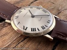 Load image into Gallery viewer, Longines 'Cosmo' Silver Dial with Bold Roman Numerals, Manual, Mid size 30mm