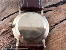 Load image into Gallery viewer, Longines 'Cosmo' Silver Dial with Bold Roman Numerals, Manual, Mid size 30mm