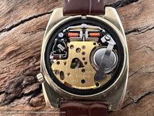 Load image into Gallery viewer, Bulova Accutron Brushed Silver Dial Day-Date, Electric, Large 35x40mm