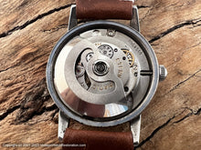 Load image into Gallery viewer, Eterna-Matic (Cuervo y Sobrinos Habana) Parchment Patina Dial with Date, Automatic, 33.5mm