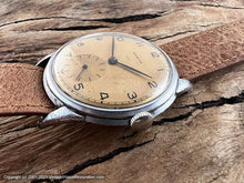 Load image into Gallery viewer, Zenith Amber Orange Dial with Black Numbers and Hands, Manual, 36mm