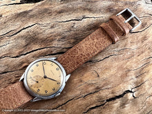 Load image into Gallery viewer, Zenith Amber Orange Dial with Black Numbers and Hands, Manual, 36mm