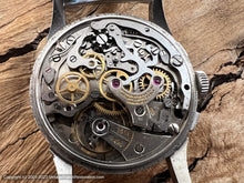 Load image into Gallery viewer, Wittnauer Chronograph Tachymeter Telemetre Blue and Red Marking Venus 175 , Manual, 33 mm