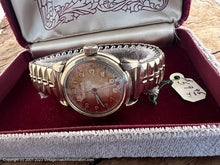 Load image into Gallery viewer, Wakmann with Irridescent Golden Hue Dial in Original Case (NOS), Manual, 32.5mm