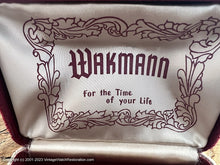 Load image into Gallery viewer, Wakmann with Irridescent Golden Hue Dial in Original Case (NOS), Manual, 32.5mm