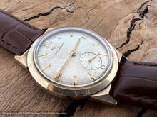 Load image into Gallery viewer, Wittnauer Sixties Silver Floral Pattern Dial with Original Box, Manual, 32.5mm