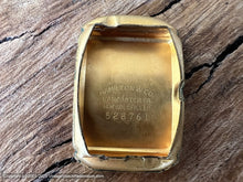 Load image into Gallery viewer, Hamilton Original Dial in Rectangular Case with Elongated Stacked Lugs, Manual, 21x42mm