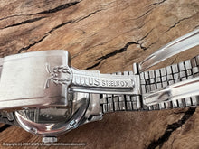 Load image into Gallery viewer, Zenith Military Style with Mustard Dial and Fish Scale Bracelet, Manual, 32mm