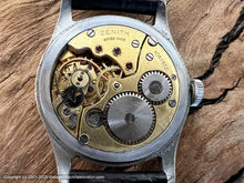 Load image into Gallery viewer, Zenith (Fowler & Oldfield Ltd) Lovely Military Style Dial, Manual, 28.5mm
