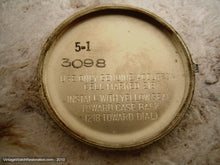 Load image into Gallery viewer, Stunning Gold Dial Accutron with Black Markers and Kreisler Bracelet, Electric, Large 34.5mm